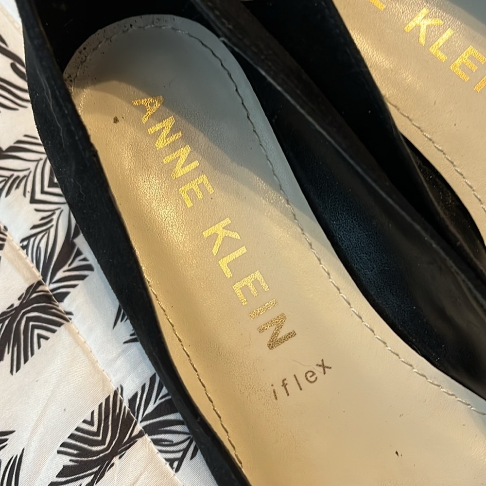 Anne Klein Leopard Print Heel Shoes Size 9.5 - Picture 6 of 10